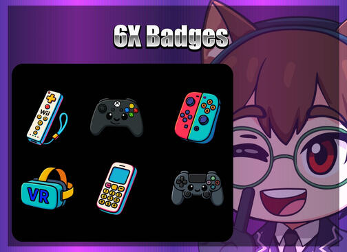 TWITCH BADGES
