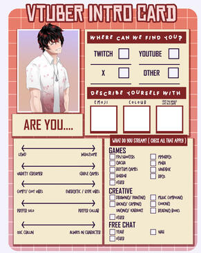 intro card